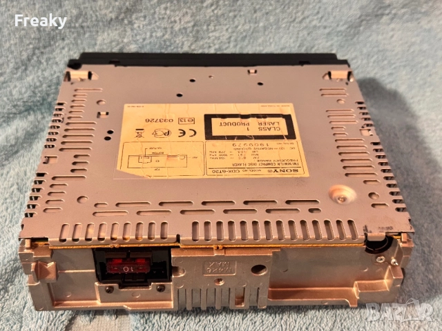 Cd player радио за кола sony CDX-GT20 45w x 4 , снимка 6 - Радиокасетофони, транзистори - 52057864