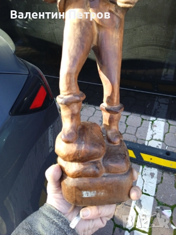 Немска дървена статуетка, снимка 5 - Декорация за дома - 52771224