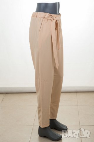 Дамски бежов панталон марка Foggy размер М, снимка 3 - Панталони - 37152730