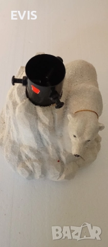 Стойка за коледна елха – декоративна с полярна мечка 