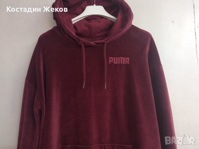 Дамски оригинален суитшърт плюшен. Puma , снимка 4 - Спортни екипи - 44111486