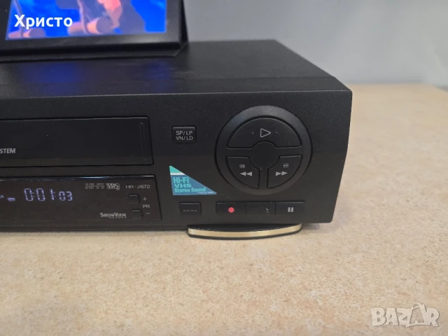 📼 JVC HR-J672 Video Cassette Recorder 📼, снимка 5 - Плейъри, домашно кино, прожектори - 50443256