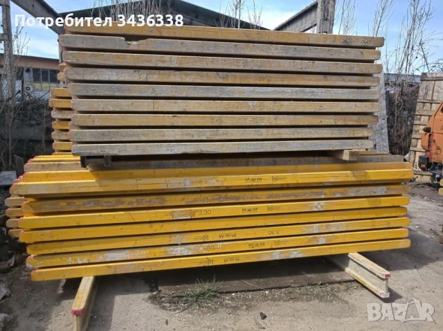 Кофраж под наем, снимка 2 - Строителни материали - 51181314