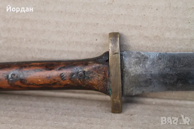 Българска военна окопна кама, снимка 3 - Антикварни и старинни предмети - 49547093