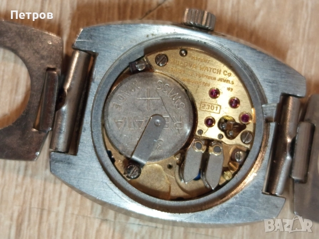 "Bulova"swiss made, снимка 6 - Антикварни и старинни предмети - 51860218