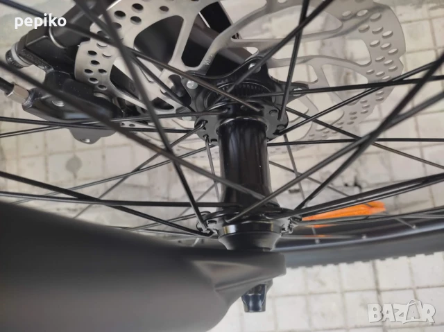 Продавам колела внос от Германия мтв алуминиев велосипед SCHIANO E FULLI 29 цола газов амортисьор, снимка 5 - Велосипеди - 51195899