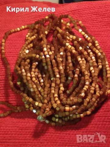 СТАРО МЪНИСТЕНО РЕТРО КОЛИЕ ОГЪРЛИЦА РЪЧНА ИЗРАБОТКА с НУЖДА от ЗАКОПЧАЛКА 47330, снимка 11 - Антикварни и старинни предмети - 47283384