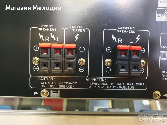 Ресийвър Pioneer VSX-409RDS Black В отлично техническо и визуално състояние., снимка 11 - Ресийвъри, усилватели, смесителни пултове - 43557988