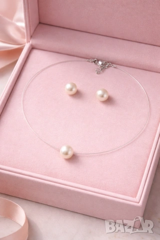 Бижута с естествени, култивирани перли със сертификат