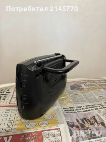 Радио Philips AE 2140, снимка 7 - Радиокасетофони, транзистори - 48731143