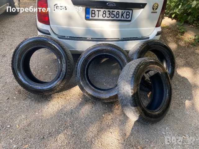 4 броя зимни гуми Бриджестоне 195/65/15 дот 22г, снимка 1