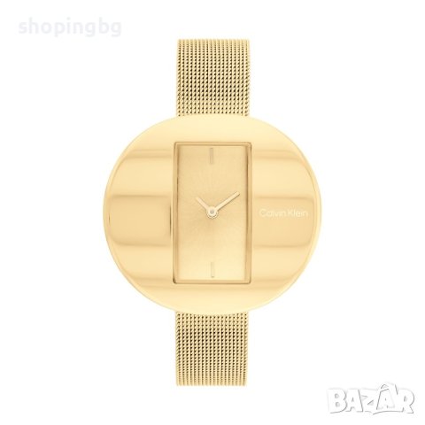 Дамски часовник Calvin Klein Gold, снимка 9 - Дамски - 42992062