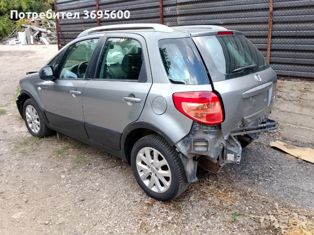 На части Fiat Sedici 4х4 2.0 Multi-jet 136 Фиат Седичи Suzuki SX4 СХ4