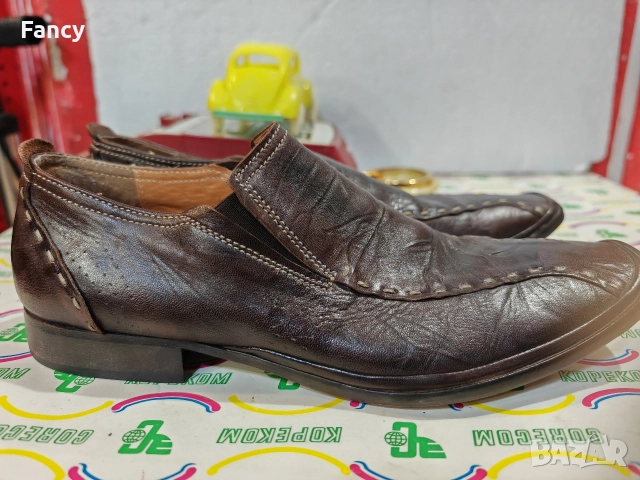 Мъжки кожени обувки 40 номер