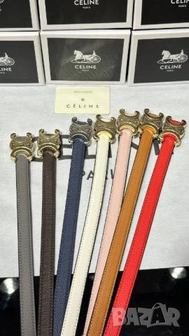 колани от естествена кожа в кутия celine , снимка 7 - Колани - 51465928