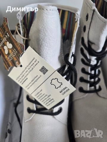 Дамски боти от естествена кожа Felmini, снимка 5 - Дамски боти - 51741428