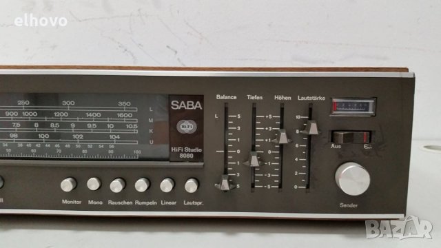 Радио SABA hifi studio 8080, снимка 6 - Радиокасетофони, транзистори - 28865032