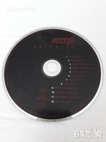 ACCEPT - Predator (1996), снимка 2 - CD дискове - 28998455