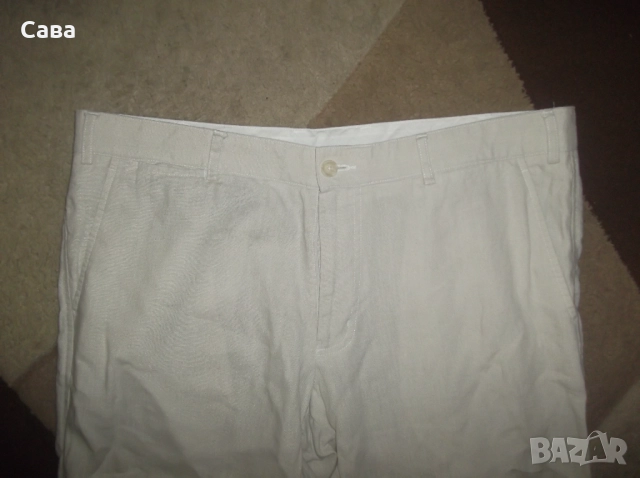 Ленен панталон C&A  мъжки,Л, снимка 3 - Панталони - 51538155