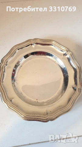 Посребрени десертни чинии и прибори за хранене и сервиране., снимка 15 - Чинии - 52661123