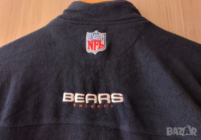 NFL Chicago Bears / Reebok - горнище  полар ръст 152см , снимка 3 - Детски анцузи и суичери - 39478875