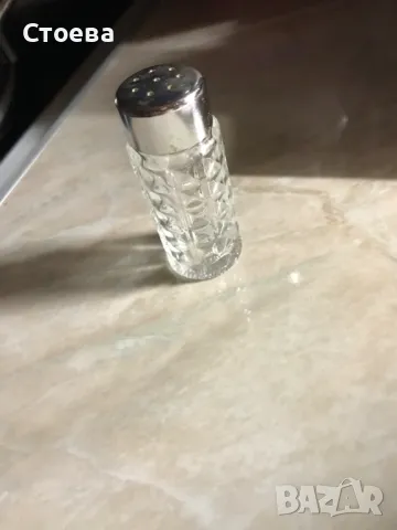 голяма стъклена купа + подарък, снимка 5 - Чинии - 45454435