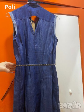 Оригинална дънкова рокля Guess, снимка 7 - Рокли - 33334403