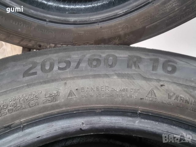 4бр зимни гуми 205/60/16 Michelin C473 , снимка 6 - Гуми и джанти - 43238155