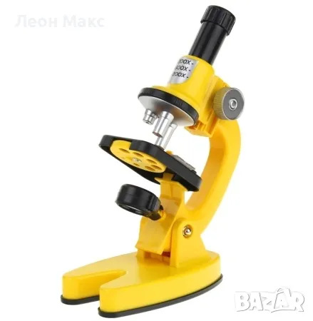 Детски Микроскоп 200x/600x/1200x с аксесоари 8+, снимка 7 - Образователни игри - 48410852