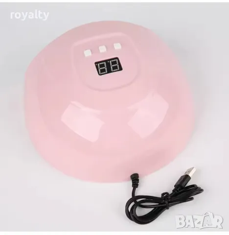 Професионална 54W UV LED лампа за нокти с таймер SUN X4, снимка 5 - Продукти за маникюр - 49076161