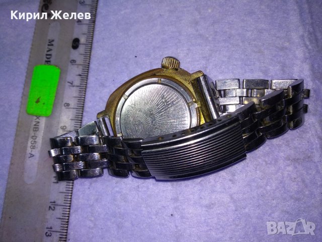 КОМАНДИРСКИ 17 КАМЪКА СДЕЛАНО в СССР Стар РУСКИ с ПОЗЛАТА КОЛЕКЦИОНЕРСКИ МЕХАНИЧЕН ЧАСОВНИК 41248, снимка 13 - Антикварни и старинни предмети - 43320050