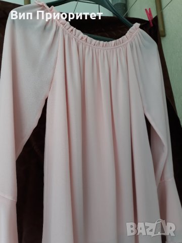розова блуза с перли, снимка 12 - Ризи - 34710082