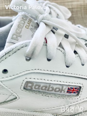 Оригинални маратонки REEBOK CLASSIC  естествена кожа, снимка 10 - Маратонки - 36807144