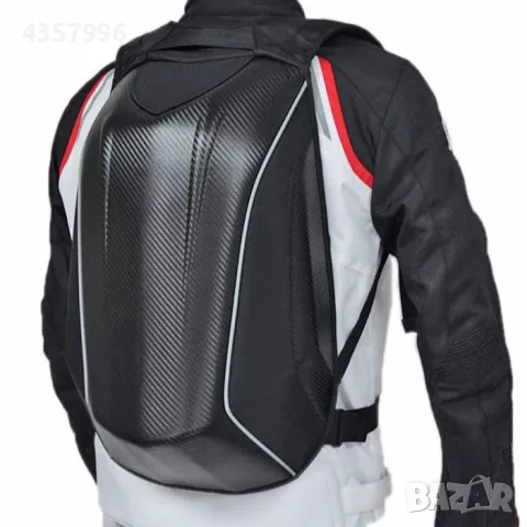 Аеродинамична раница за мотор carbon - textile, 2529, снимка 2 - Аксесоари и консумативи - 49048084