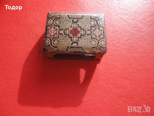 Старинен кожен кибритник държач за кибрит, снимка 7 - Антикварни и старинни предмети - 43790565