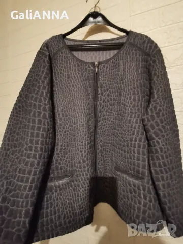 СТРАХОТНО ПРОЛЕТНО ЯКЕ 2XL-4XL, снимка 2 - Якета - 49610682