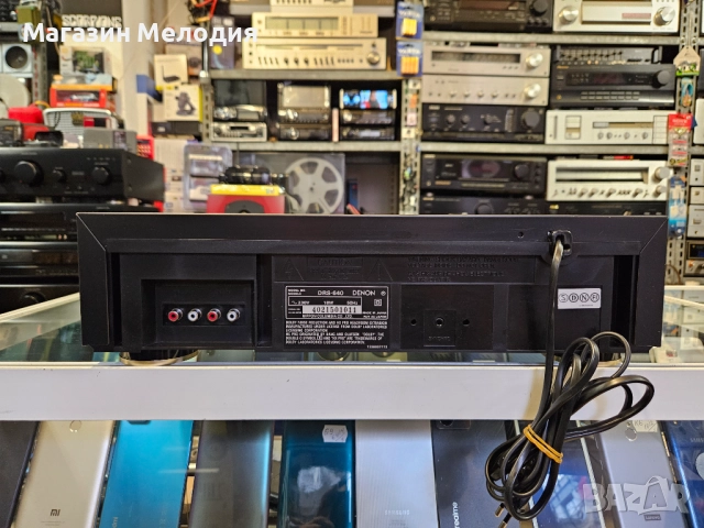 Рядък модел касетен дек DENON DRS-640 В отлично техническо и визуално състояние., снимка 10 - Декове - 52387030