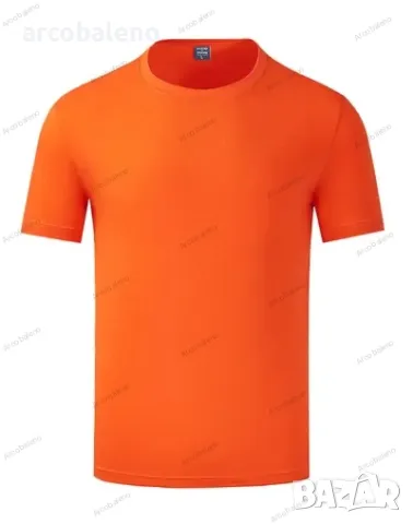 Мъжка семпла ежедневна тениска с къс ръкав, 9цвята , снимка 10 - Тениски - 48473454