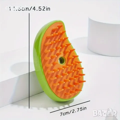 Парна четка за домашни любимци, за премахване на косми, масажен ефект, снимка 4 - За кучета - 48371973