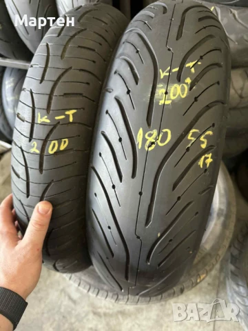 MICHELIN PILOT ROAD 4 2CT 180/55ZR17  MICHELIN PILOT ROAD 4 2CT 120/70ZR17, снимка 1