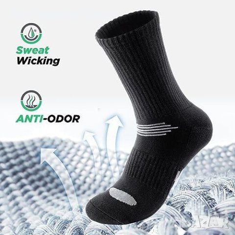 Нов комплект от 5 чифта Термални Спортни Чорапи Мъже Жени Подарък, снимка 6 - Други - 43210449