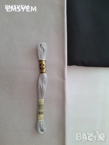 Панама 14,16 18 каунта , бяло , екрю , бежава, сива и черна  , снимка 2 - Гоблени - 51002921