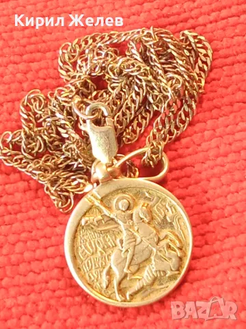 ДВУСТРАННА ПРАВОСЛАВНА СРЕБЪРНА ИКОНКА Св. ГЕОРГИ с МОЛИТВА СРЕБРО 925 ФМСЮ и СРЕБЪРНА ВЕРИЖКА 45581, снимка 15 - Антикварни и старинни предмети - 49248270