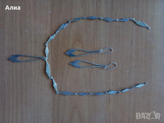 Сребърни бижута, снимка 13 - Бижутерийни комплекти - 33683470