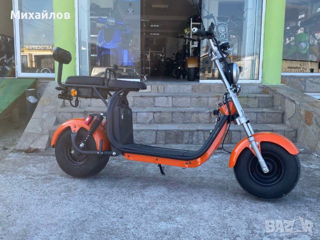 Нов Модел MaXmotors 2023 Електрически Скутер Big City Harley С Start/Stop Бутон, снимка 6 - Мотоциклети и мототехника - 40190164