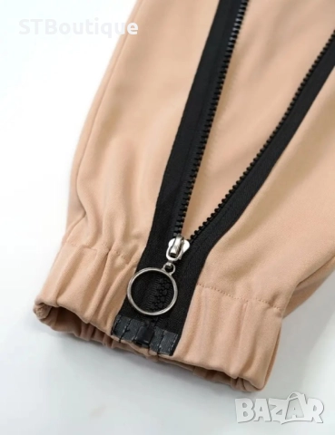 💃 Дамски Ежедневен Комплект от Две Части с Цип 💃, снимка 5 - Комплекти - 52232570