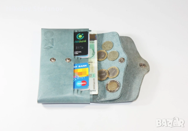 Дизайнерски оригами портфейл, снимка 3 - Портфейли, портмонета - 52367483