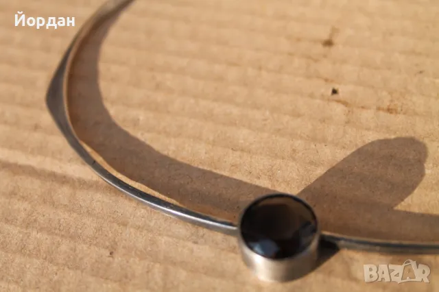 Старо сребърно колие , снимка 2 - Колиета, медальони, синджири - 49317016