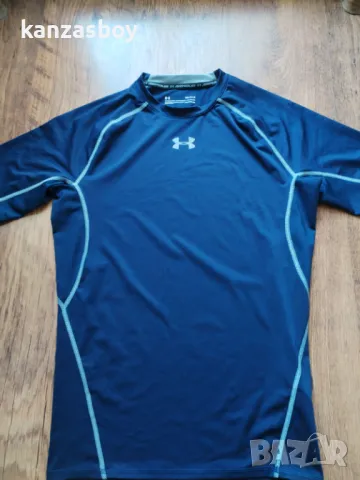 Under Armour Compression - страхотна мъжка тениска Л КАТО НОВА, снимка 6 - Тениски - 49979669