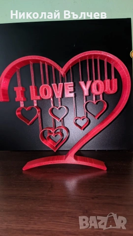 Дизайнерска 3D Скулптура "Вечна Любов" – Уникален Подарък за Специални Моменти, снимка 4 - Романтични подаръци - 53244816